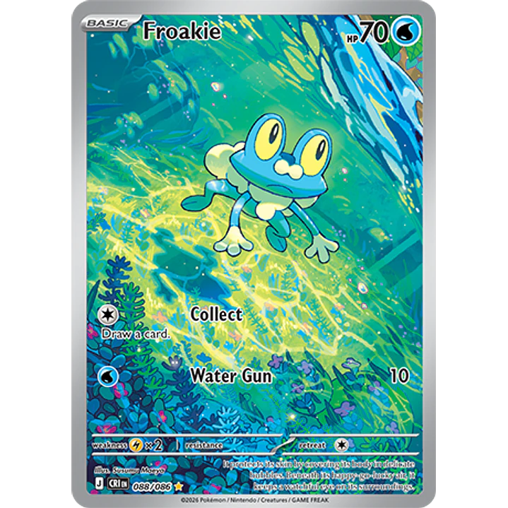 Froakie #88/86 Chaos Rising 1