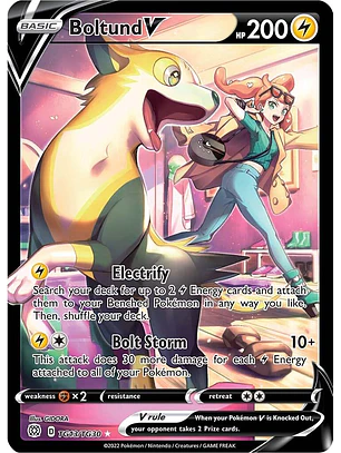 Boltund V #TG13/TG30 Pokémon Brilliant Stars