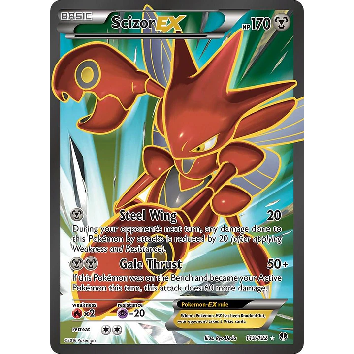 Scizor EX #119/122 Pokémon BREAKpoint 1