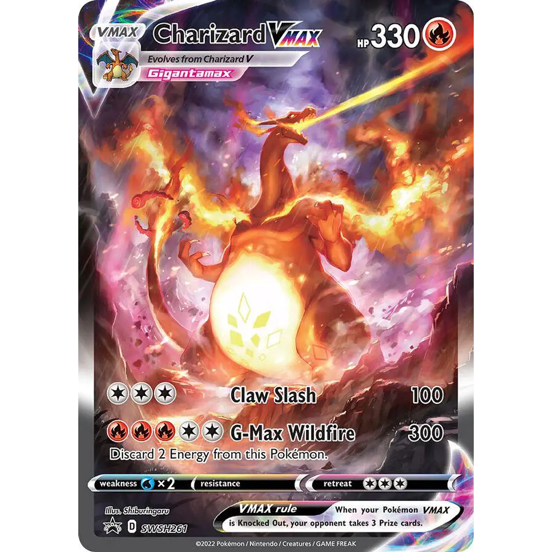 Charizard VMax #SWSH261 Pokémon Promo 1