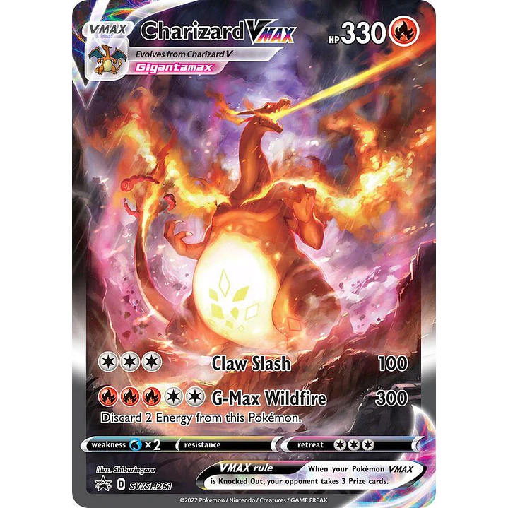 Charizard VMax #SWSH261 Pokémon Promo 1