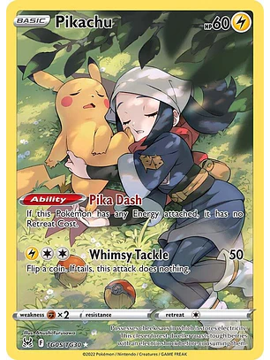 Pikachu #TG05/TG30 Pokémon Lost Origin