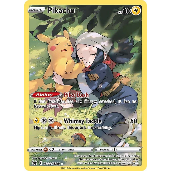 Pikachu #TG05/TG30 Pokémon Lost Origin 1