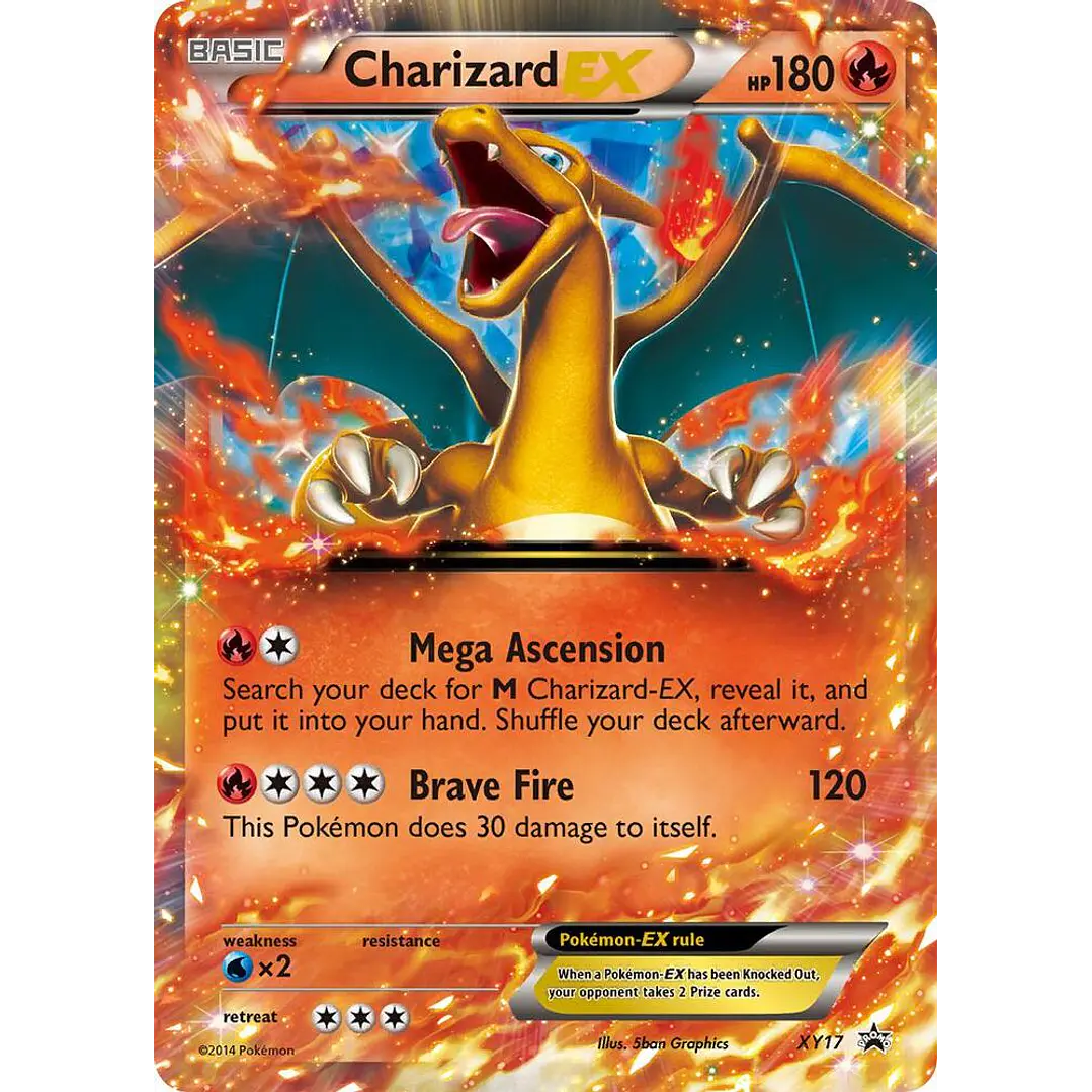Charizard EX #XY17 Pokémon Promo 1