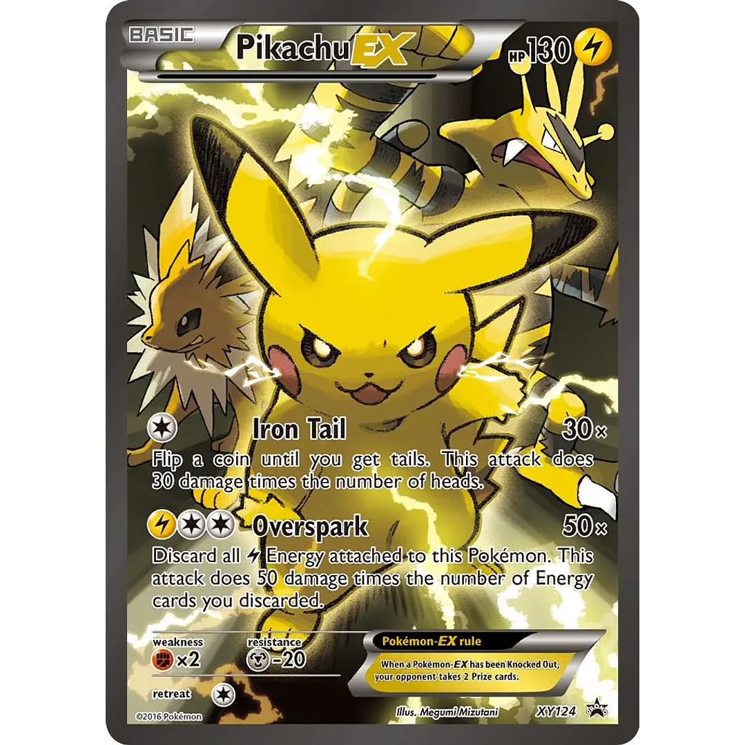 Pikachu EX #XY124 Pokémon Promo 1