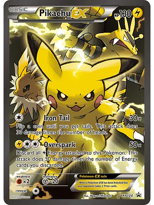 Pikachu EX #XY124 Pokémon Promo