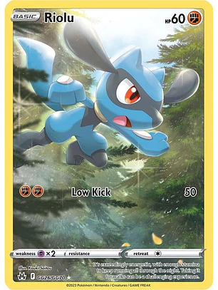 Riolu #GG26/GG70 Pokémon Crown Zenith