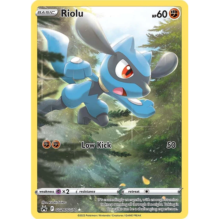 Riolu #GG26/GG70 Pokémon Crown Zenith 1