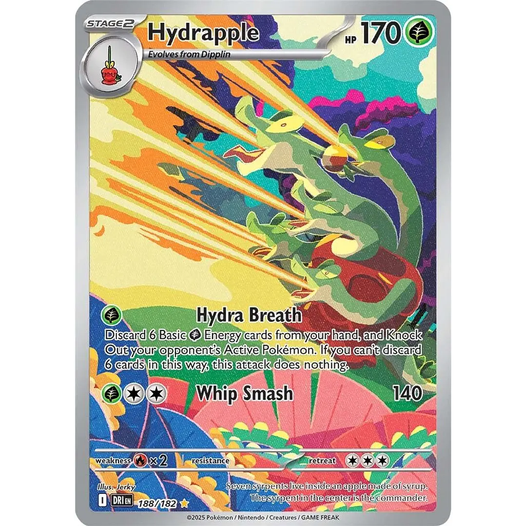 Hydrapple #188/182 Pokémon Destined Rivals 1