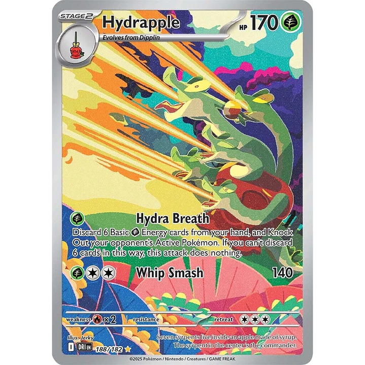 Hydrapple #188/182 Pokémon Destined Rivals 1