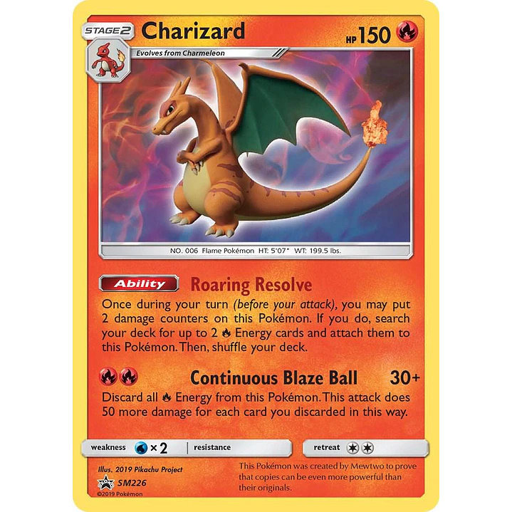Charizard #SM226 Pokémon Promo 1