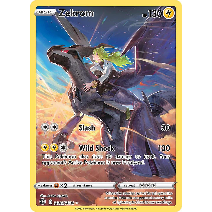 Zekrom #TG05/TG30 Pokémon Brilliant Stars 1