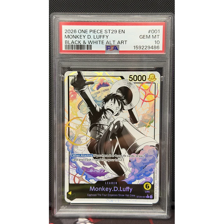 Monkey.D.Luffy [Parallel Art] ST29-001  (PSA10) 1