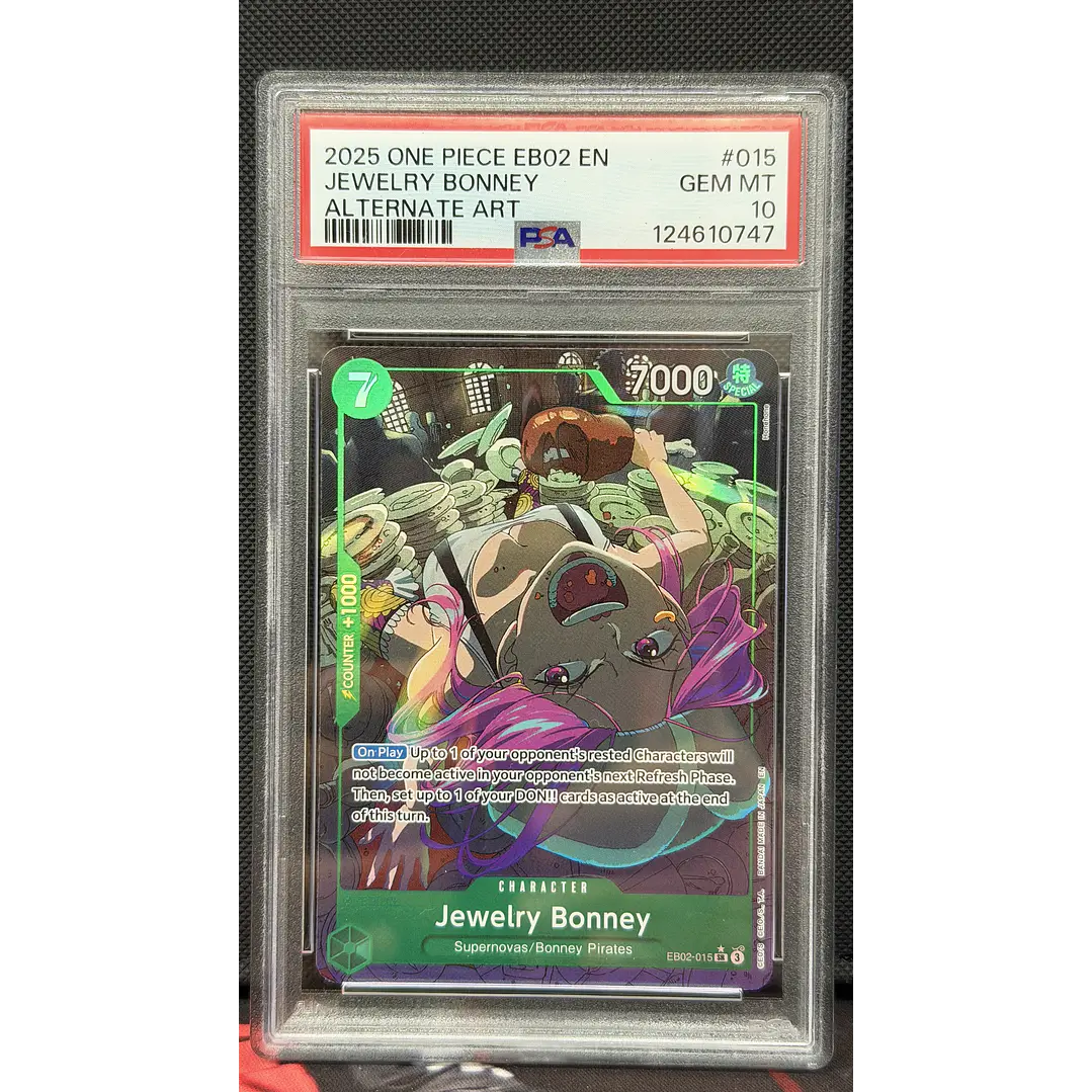 Jewelry Bonney [Alternate Art] EB02-015 (PSA 10) 1