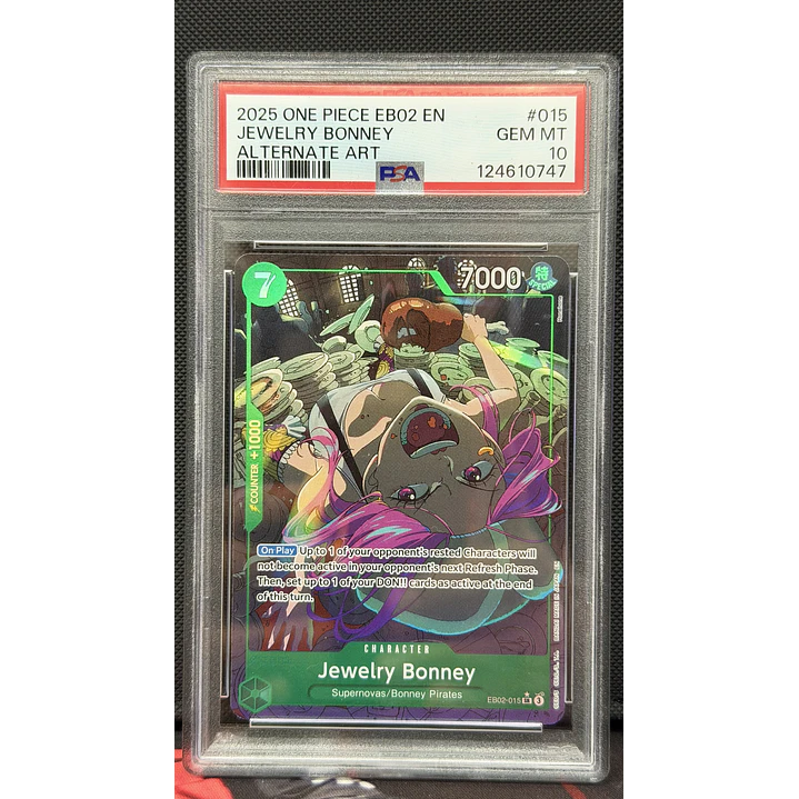 Jewelry Bonney [Alternate Art] EB02-015 (PSA 10) 1