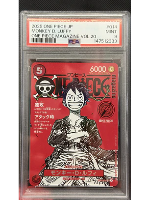 Monkey.D.Luffy [Magazine Promo] ST21-014 (PSA 9)
