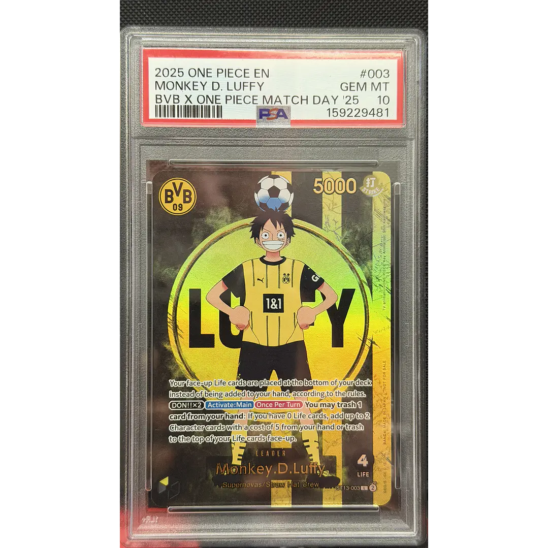 Monkey.D.Luffy [BVB Promo] ST13-003 (PSA 10) 1