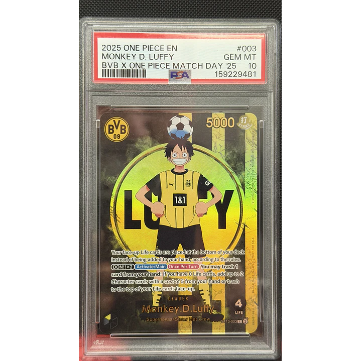 Monkey.D.Luffy [BVB Promo] ST13-003 (PSA 10) 1