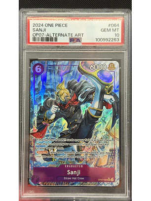 Sanji [Alternate Art] OP07-064 (PSA 10)