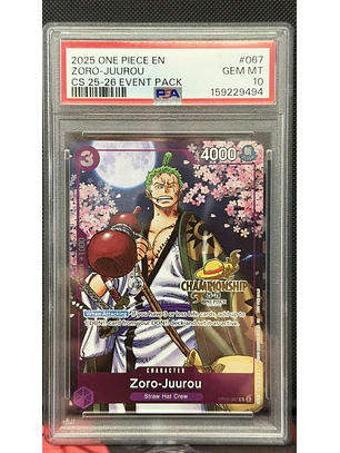 Zoro-Juurou [Championship 25-26] OP05-067 (PSA 10)