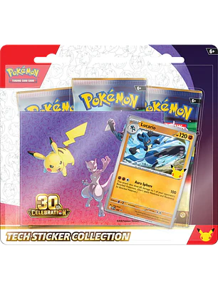 [PREVENTA 16/09/2026] POKÉMON TCG - 30TH CELEBRATION - TECH STICKER COLLECTION (ESPAÑOL)