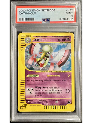 Xatu #H32/H32 Pokémon Skyridge (PSA 9)