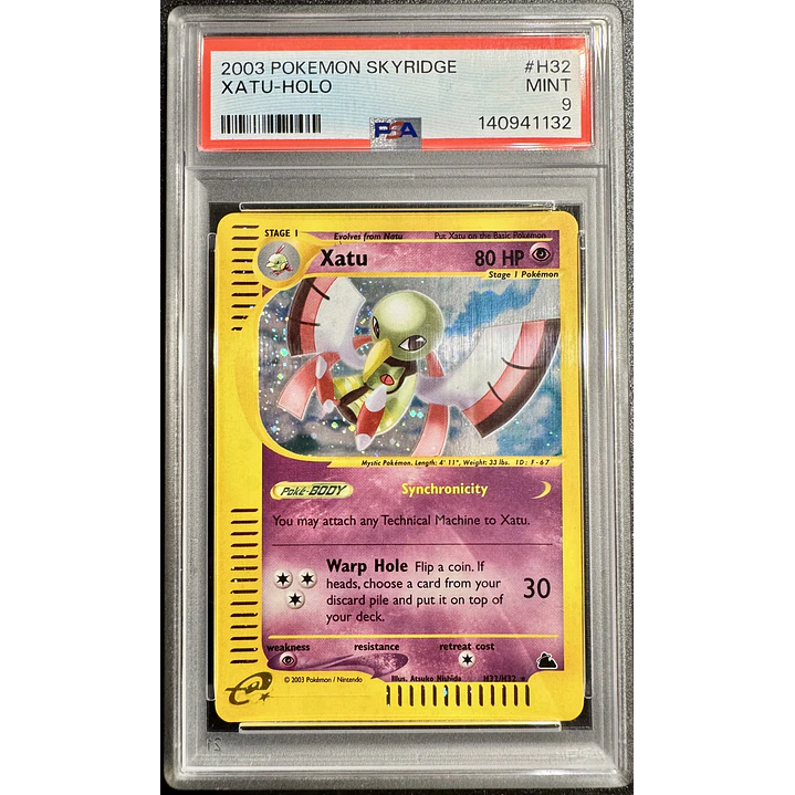 Xatu #H32/H32 Pokémon Skyridge (PSA 9) 1