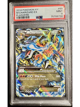 M Charizard EX #69/106 Pokémon Flashfire (PSA 9)