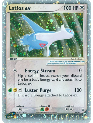Latios EX #94/97 Pokémon Dragon