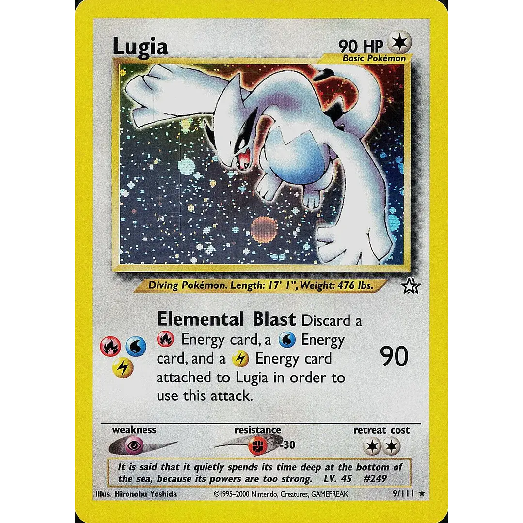 Lugia #9/111 Pokémon Neo Genesis 1
