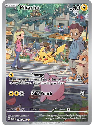 Pikachu #173/165 Pokémon Scarlet & Violet 151
