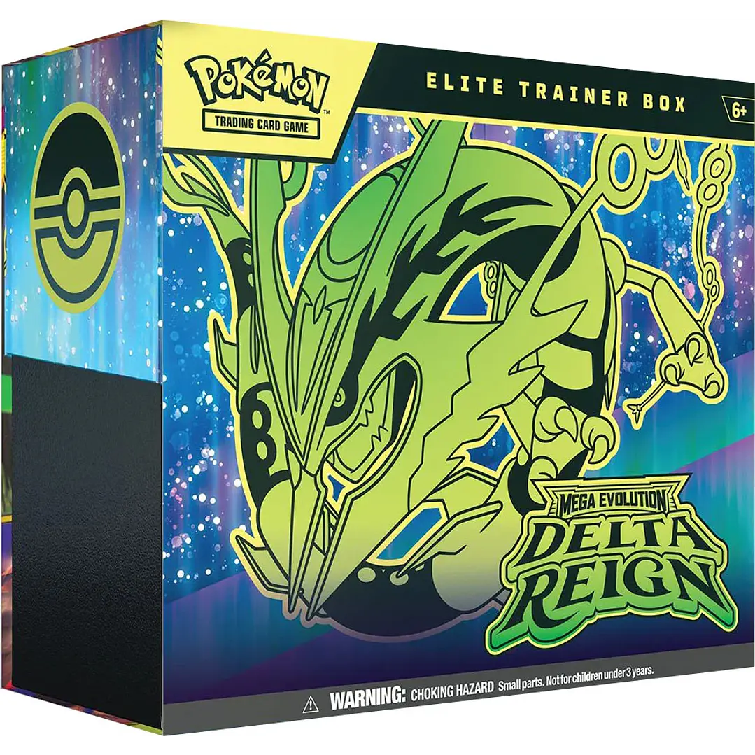 [PREVENTA 06/11/2026] Mega Evolution - Delta Reign - Elite Trainer Box - Inglés - ETB 1