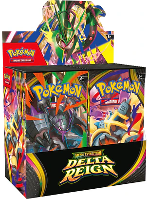 [PREVENTA 06/11/2026]Mega Evolution - Delta Reign - Booster Box - Inglés