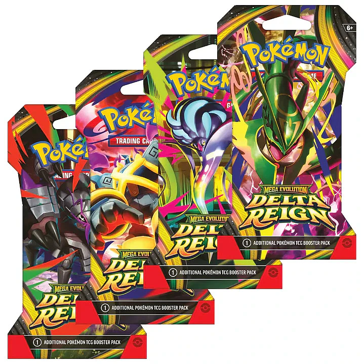 [PREVENTA 06/11/2026] Mega Evolution - Delta Reign - Sleeved Booster - Inglés 1