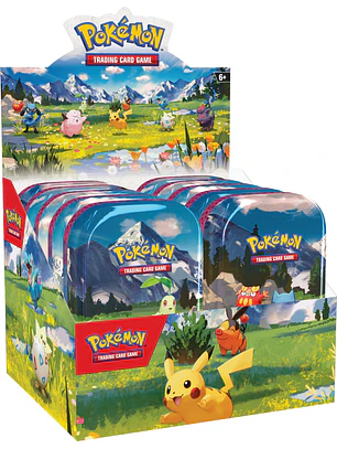 MEGA EVOLUTION - ASCENDED HEROES -DISPLAY MINI TIN - INGLÉS