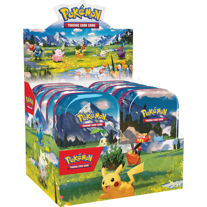 MEGA EVOLUTION - ASCENDED HEROES -DISPLAY MINI TIN - INGLÉS 1