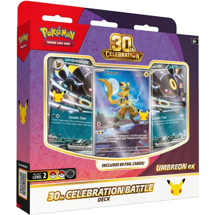 [PREVENTA 30/10/26] 30th Celebration - Ex Battle Deck (Umbreon) – Inglés 1