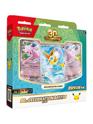[PREVENTA 30/10/26] 30th Celebration - Ex Battle Deck (Espeon) – Inglés