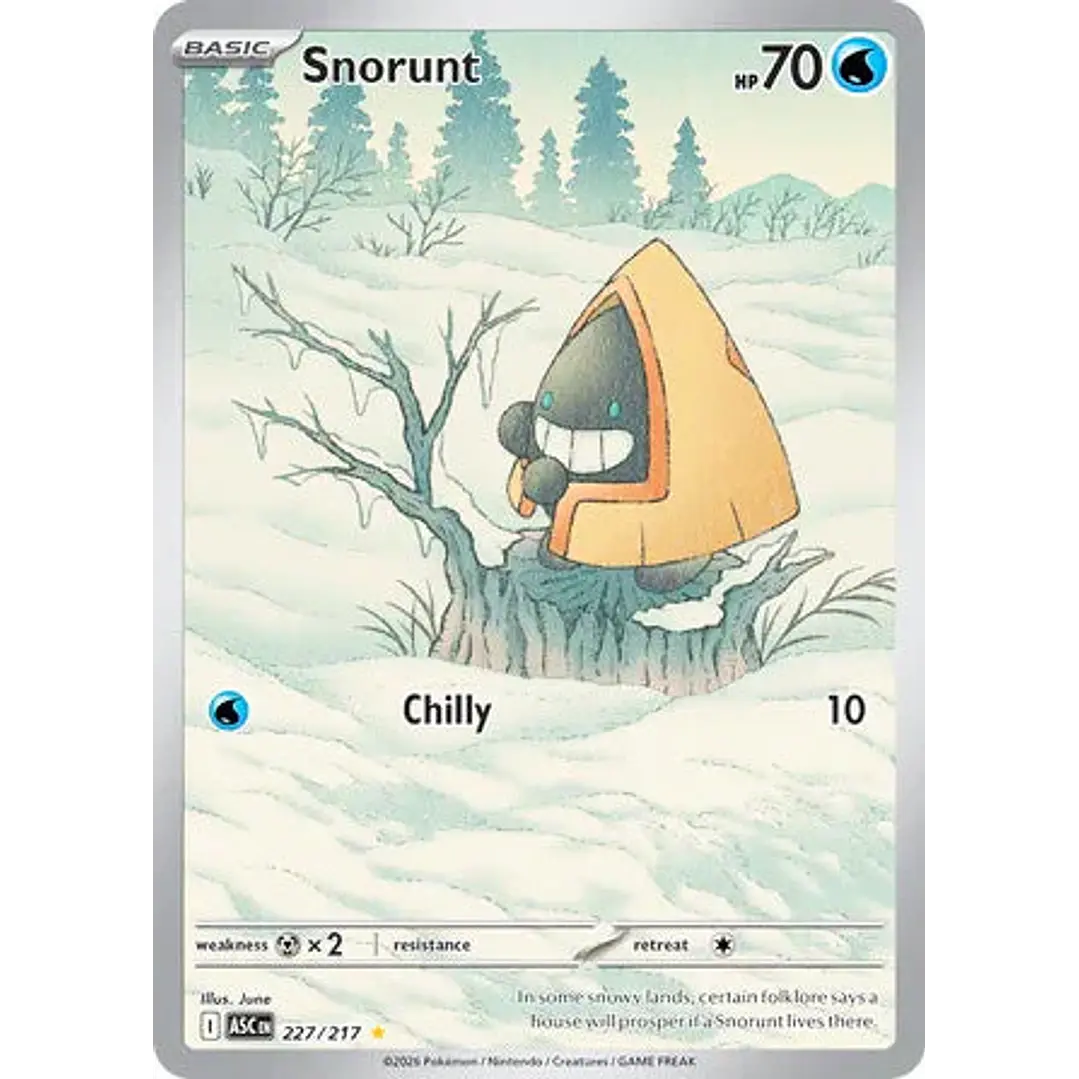 Snorunt - 227/217 Ascended Heroes 1
