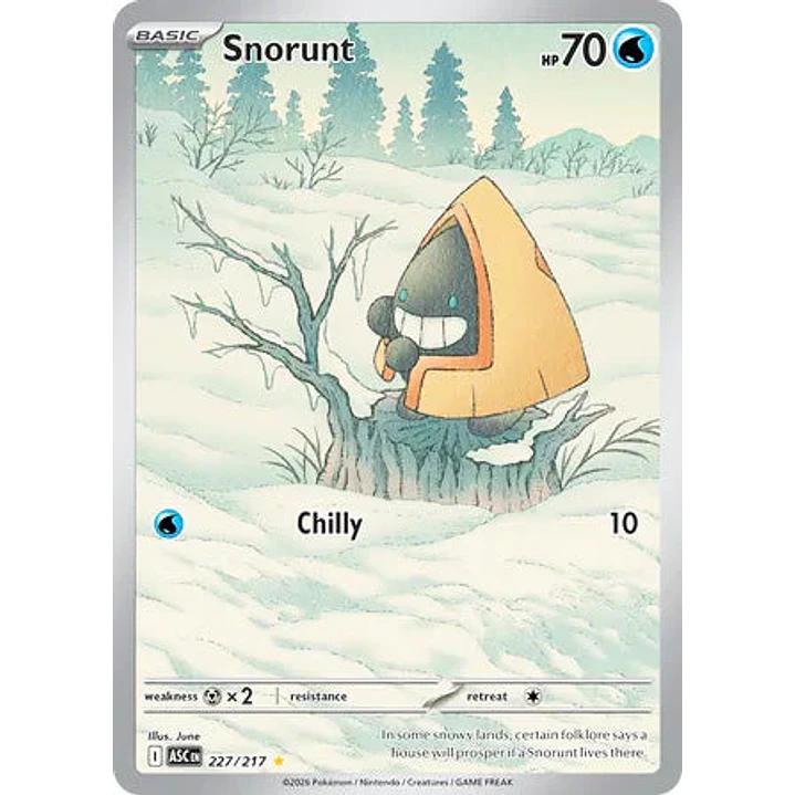 Snorunt - 227/217 Ascended Heroes 1