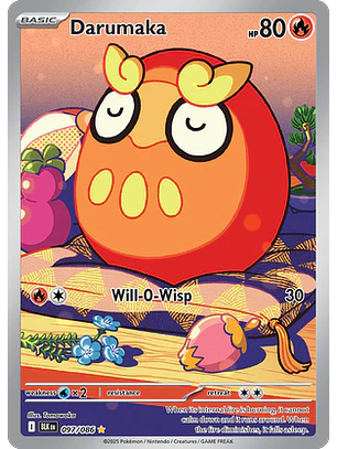 Darumaka #97/86 Black Bolt