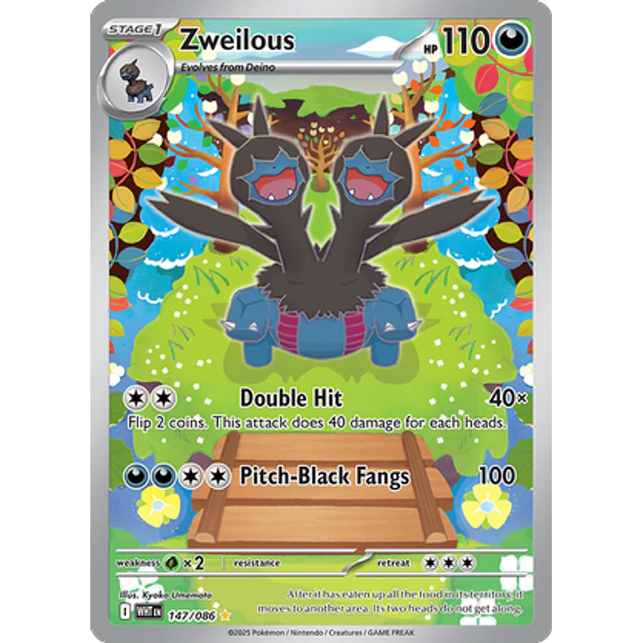 Zweilous #147/86 White Flare 1