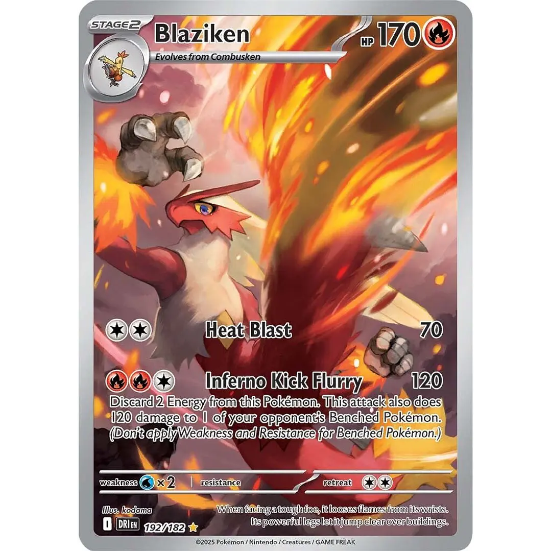 Blaziken #192/182 1