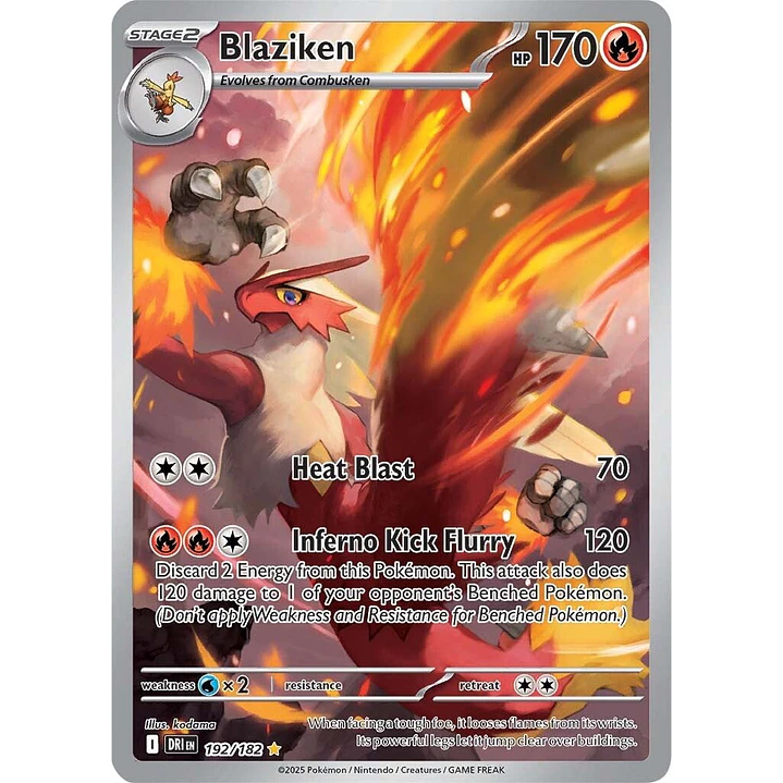 Blaziken #192/182 1