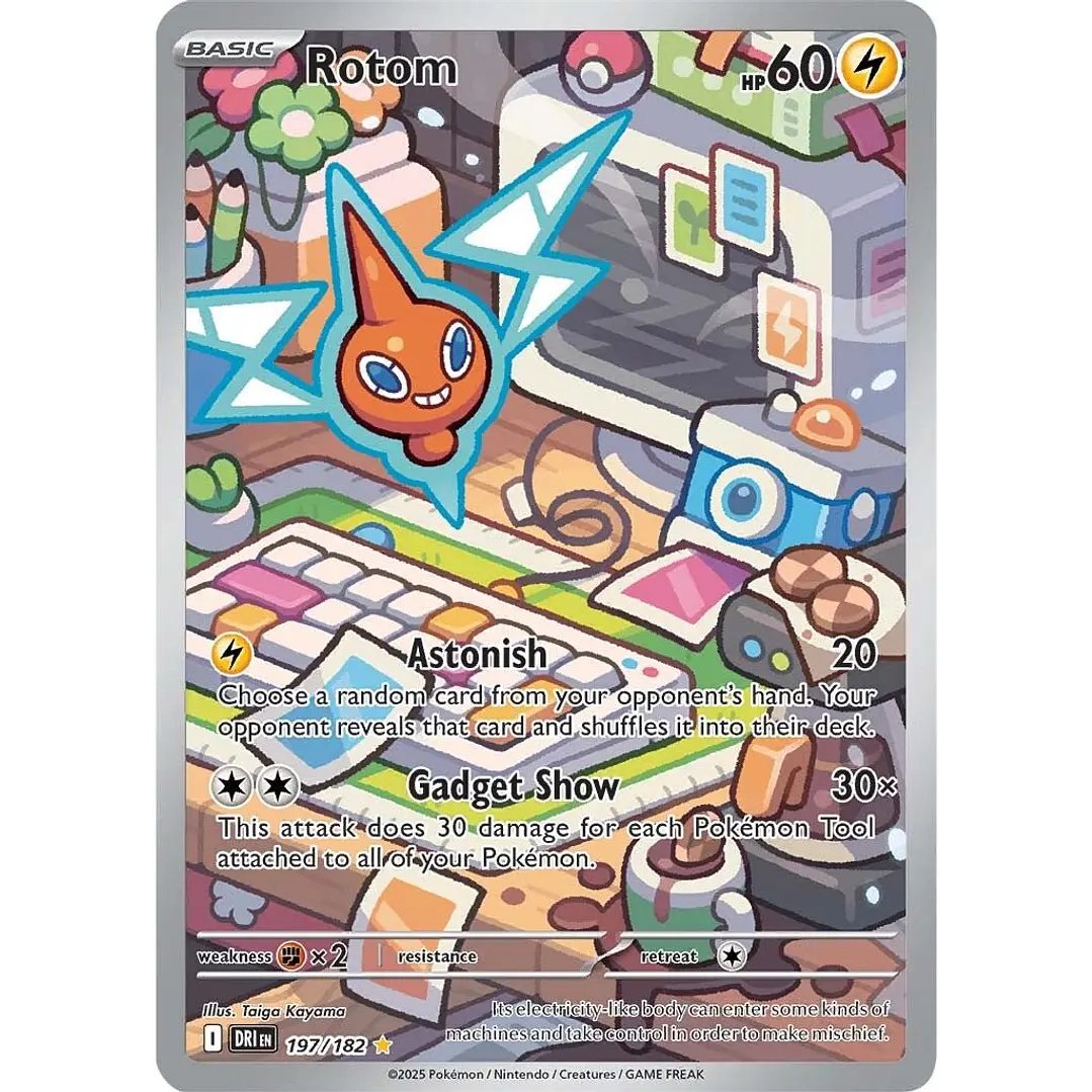 Rotom #197/182 1