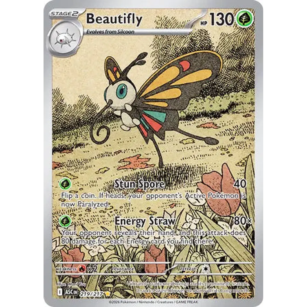 Beautifly - 219/217 Ascended Heroes 1