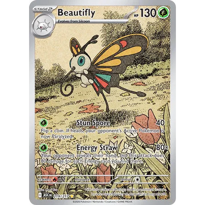 Beautifly - 219/217 Ascended Heroes 1