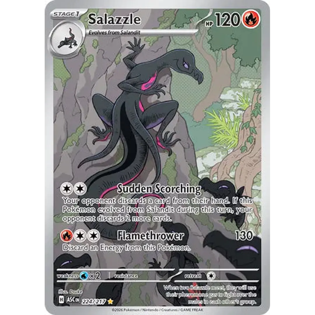 Salazzle - 224/217 Ascended Heroes 1