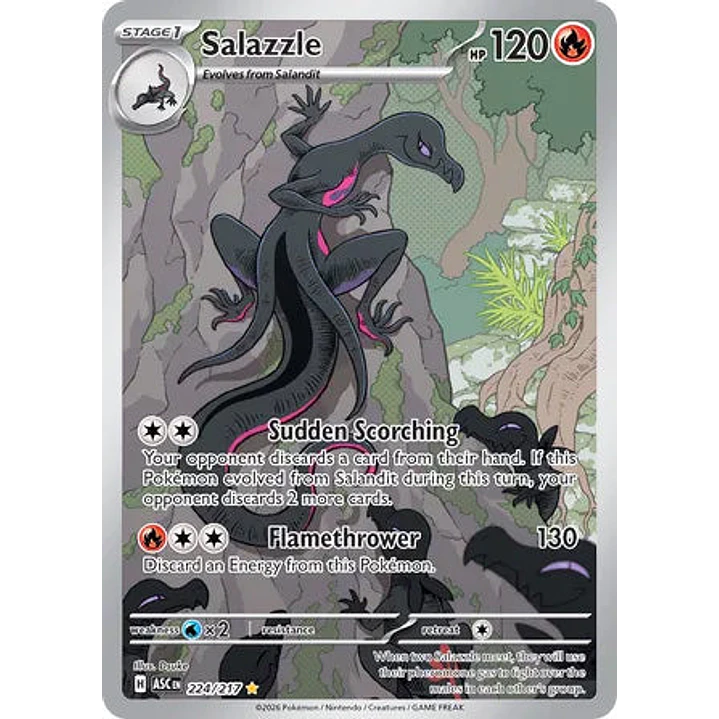 Salazzle - 224/217 Ascended Heroes 1