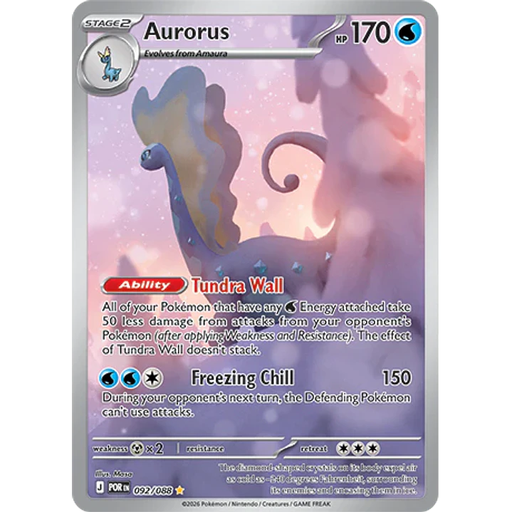 Aurorus #92/88 Perfect Order 1
